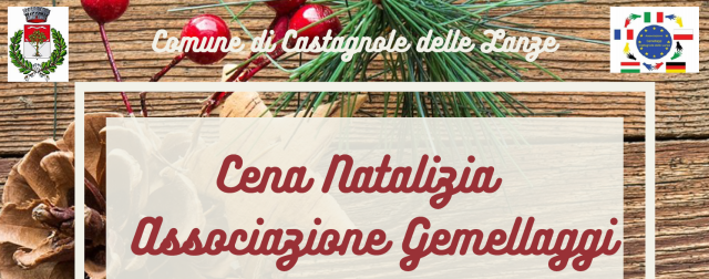 Castagnole delle Lanze | Cena natalizia Associazione Gemellaggi