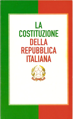 Cerimonia di Consegna della Costituzione Italiana ai Neo Diciottenni