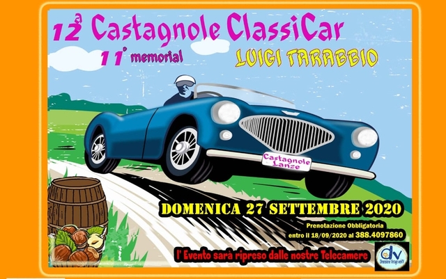 Castagnole Lanze | Castagnole Classic Car e Memorial Luigi Tarabbio - edizione 2020