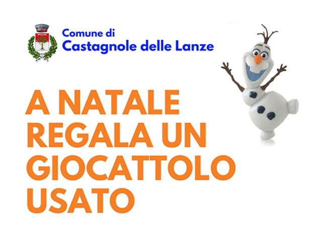 Castagnole delle Lanze | "Aspettando il Natale" - Musiche natalizie e Babbo Natale + Nutella con Olaff